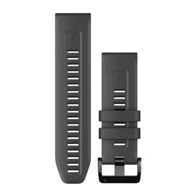 Garmin - Quickfit 26 - Correa de Reemplazo - Graphite Silicone