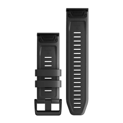 Garmin - Quickfit 26 - Correa de Reemplazo - Graphite Silicone
