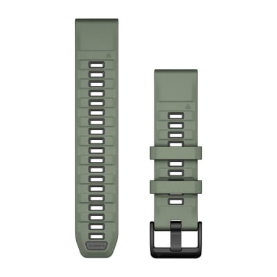 Garmin - Correa de reemplazo Quickfit 22 - Willow/Graphite Silicone