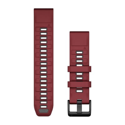 Garmin - Correa de reemplazo Quickfit 22 - Marsala/Graphite Silicone