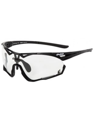  Lentes para Running y Ciclismo - EASSUN - CHALLENGE - Marco Negro/Negro - Lentes Photocromic 0-2