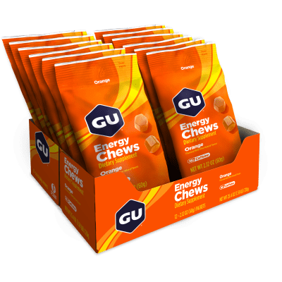 Caja de 12 Gomitas - GU Energy Chews Orange