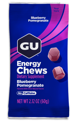 Gomitas - Gu Chews - Blueberry Pomegranate - 2 porciones