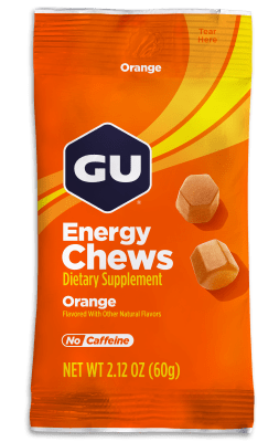 Gomitas - Gu Chews - Naranja - 2 porciones