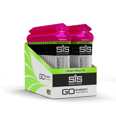 SIS - Pack 30 Gel Go + Electrolitos - Frambuesa
