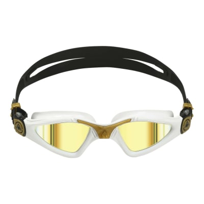 Lentes de Natación - Aqua Sphere - Kayenne - Whi/Gold LMG - Luna Espejo Dorada