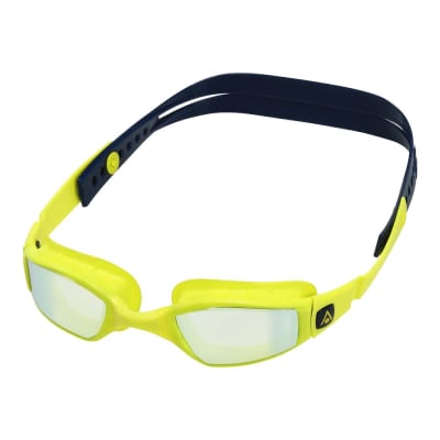 Lentes de Natación - Aqua Sphere - Ninja - Ylw/Nvy - Luna Espejo