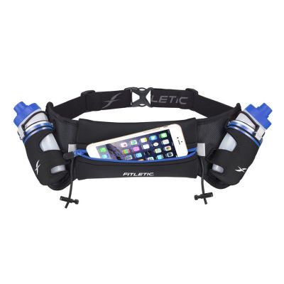 Cinturón de Hidratación - Fitletic Hydra 16 - Negro/Azul