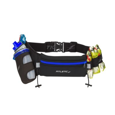 Cinturón de Hidratación - Fitletic Fully Loaded - Negro/Azul