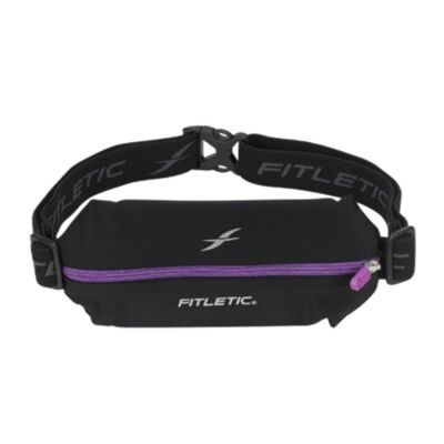 Cinturón porta objetos - Fitletic Mini Sport Belt - Negro/Morado