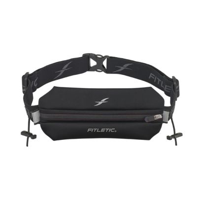 Cinturón porta objetos y porta número - Fitletic Neo I Racing - Negro