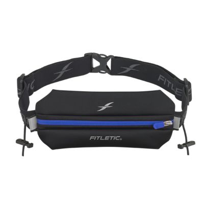 Cinturón porta objetos y porta número - Fitletic Neo I Racing - Negro/Azul