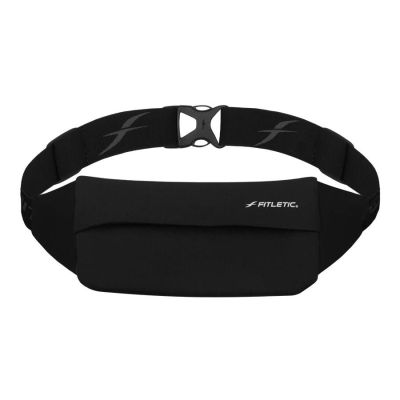 Cinturón porta objetos - Fitletic - Zipless - Negro