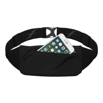 Cinturón porta objetos - Fitletic - Zipless - Negro