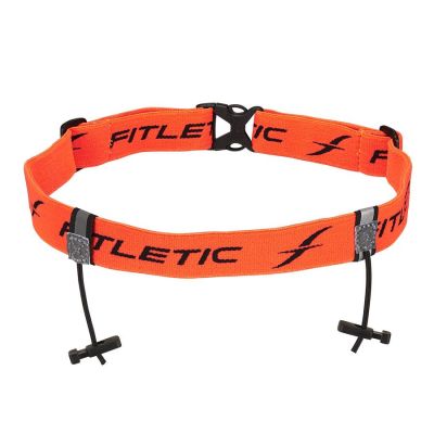 Cinturón Porta número - Fitletic Race I - Naranja