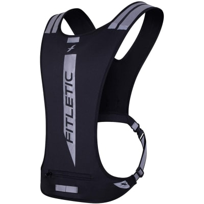 Fitletic - Chaleco Reflectivo - Negro