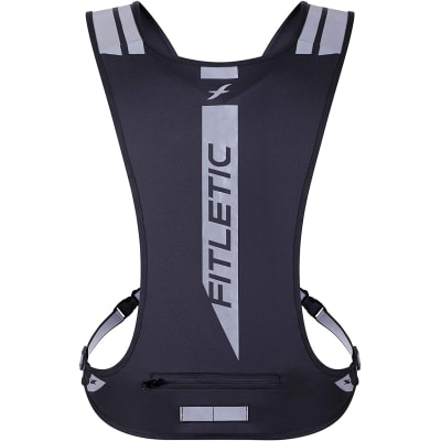 Fitletic - Chaleco Reflectivo - Negro