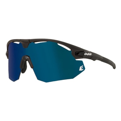 Lentes para Running y Ciclismo - EASSUN - GIANT - Marco Negro Mate - Lentes Azul Revo