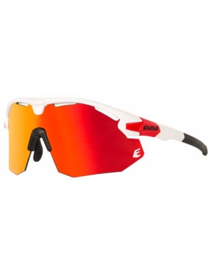  Lentes para Running y Ciclismo - EASSUN - GIANT - Marco Blanco Mate/Rojo - Lentes Rojo Revo 
