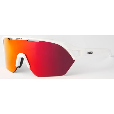 Lentes de Ciclismo y Running - EASSUN - Glen - Marco Blanco - Lunas Rojo Revo cat 3