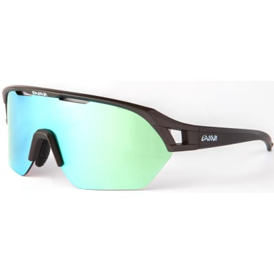 Lentes de Ciclismo y Running - EASSUN - Glen - Marco Negro - Lunas Azul Revo cat 3