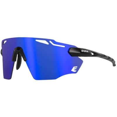 Lentes de Ciclismo y Running - EASSUN - Fartlek - Marco Negro Mate - Lentes Azul Revo