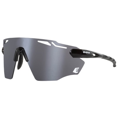 Lentes de Ciclismo y Running - EASSUN - Fartlek - Marco Negro - Lentes Plateado