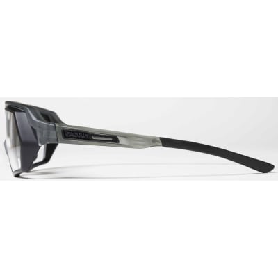 Eassun - Lentes - Summit RX - Marco Gris Transparente/Anillos Negro (Aumento)