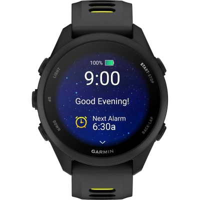 Garmin - Forerunner 170 - Negro con correa en negro/amarillo
