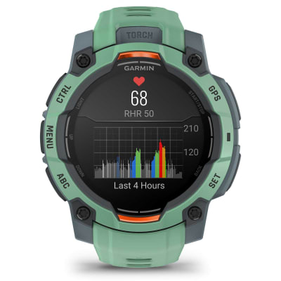 Garmin - Instinct 3 Amoled - 45mm - Neo Tropic