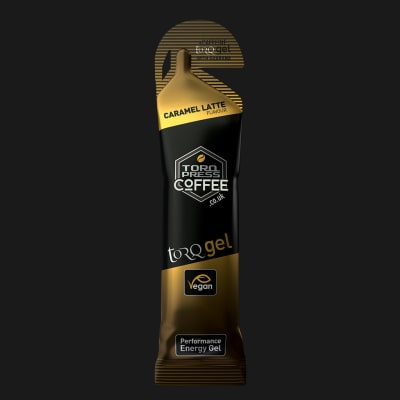 Torq - Performance Energy Gel - Sabor Caramel Latte con Guaraná - 89mg cafeína