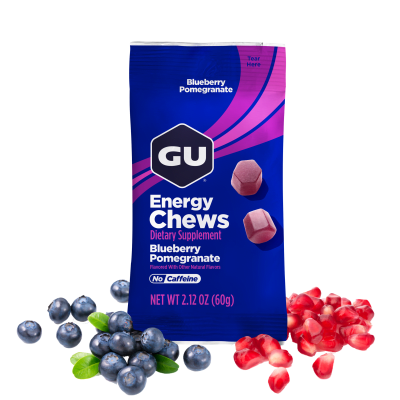 Gomitas - Gu Chews - Blueberry Pomegranate - 2 porciones