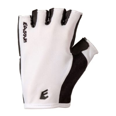Eassun - Guante de Ciclismo Sport Gel Short Glove White