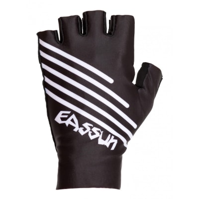 Eassun - Guantes de Ciclismo Cortos Aero - Negro