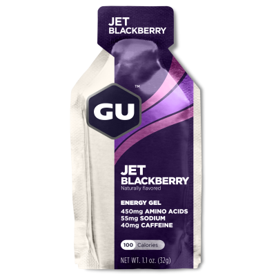 Gel - Gu Energy - Jet Blackberry - 40mg cafeína