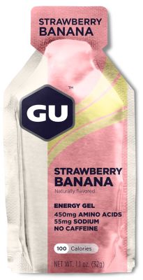 Gel - Gu Energy - Strawberry Banana - Sin cafeína