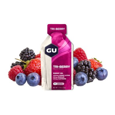 Gel - Gu Energy - Tri Berry - 20mg cafeína