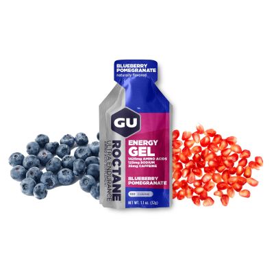 Gel - Gu Roctane - Blueberry Pomegranate - 35mg cafeína