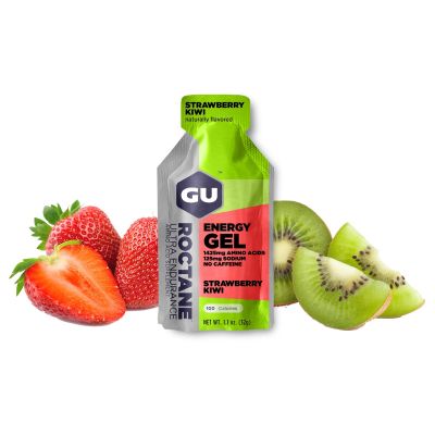 Gel - Gu Roctane - Strawberry Kiwi - Sin cafeína