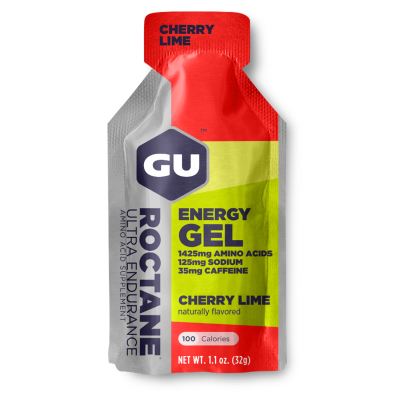 Gel - Gu Roctane - Cherry Lime - 35mg cafeína