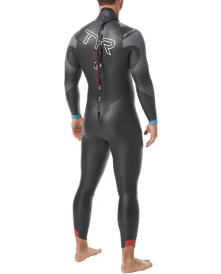 TYR - Wetsuit - Hombre - Hurricane Cat 3 - Negro/Rojo/Azul