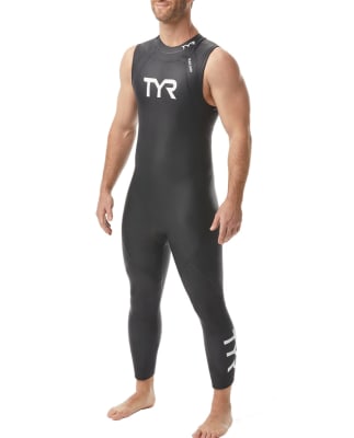 TYR - Wetsuit - Hombre - Hurricane Cat 1 - Sin Mangas - Negro