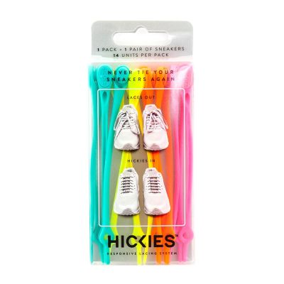 Pasadores elásticos - Hickies - Neon Multicolor