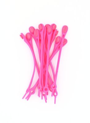 Pasadores elásticos - Hickies - Rosado