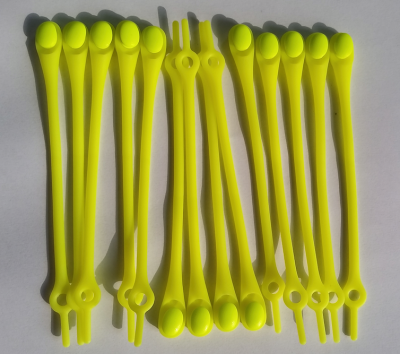 Pasadores elásticos - Hickies - Amarillo