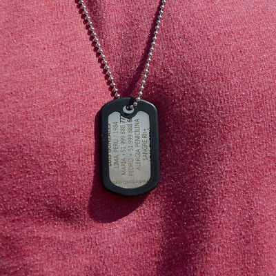 Cadena de Identificación IDOO Army ID