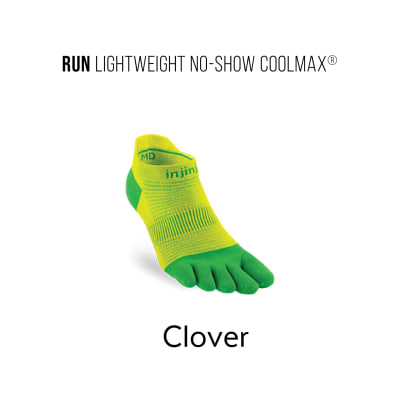 Injinji - Medias - Performance Run - Lightweight - No Show - Clover