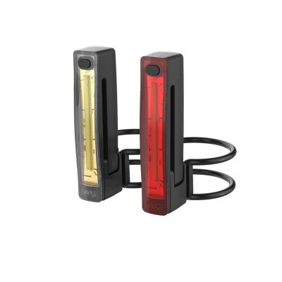 Luz Delantera y Posterior - Knog - Plus Twinpack Negro/Black