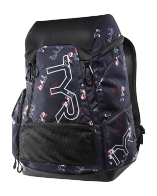TYR - Mochila - Alliance 45L - Cascading TYR Print - Red/White/Blue