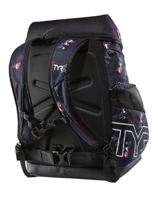TYR - Mochila - Alliance 45L - Cascading TYR Print - Red/White/Blue